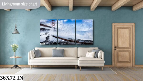 Golden Gate Bridge Wave Crash – San Francisco Coastal Photo - Image 7