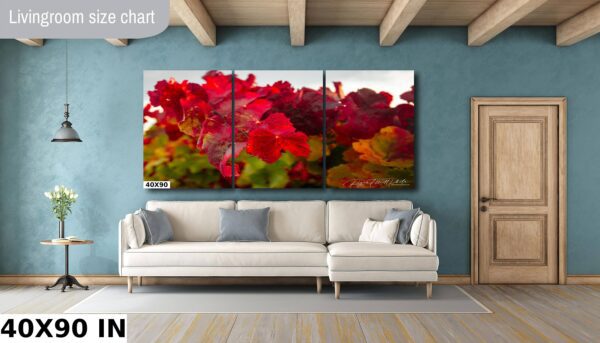 A living room with a couch and some flowers