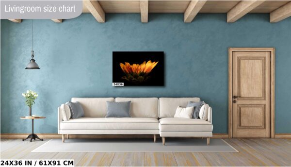A couch and a television in a room.