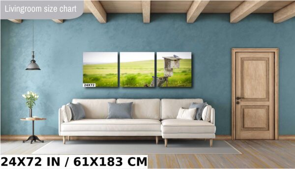 A living room with a couch and pillows