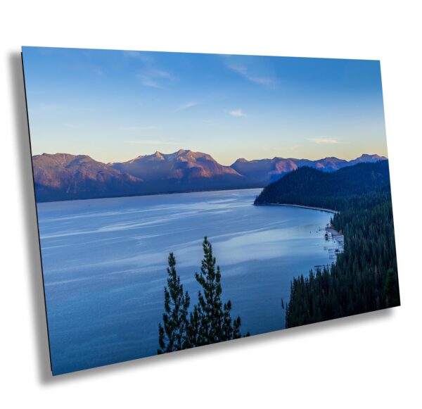 A view of the water from above.