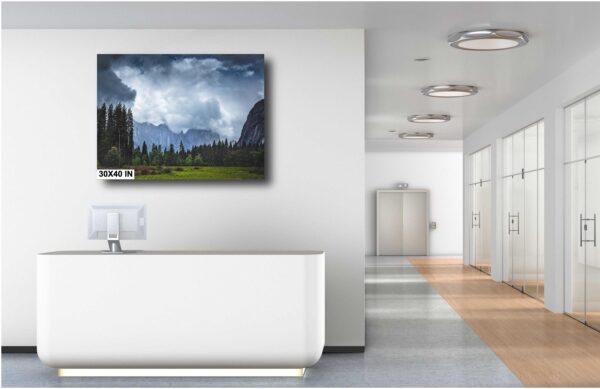 A bathroom with a white tub and a television mounted on the wall.