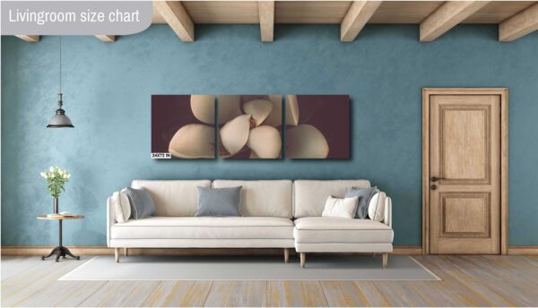 A living room with a couch and pillows