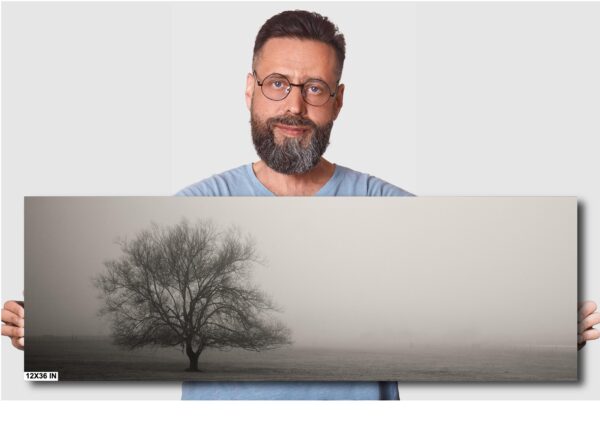 A man with glasses and beard looking at the camera.